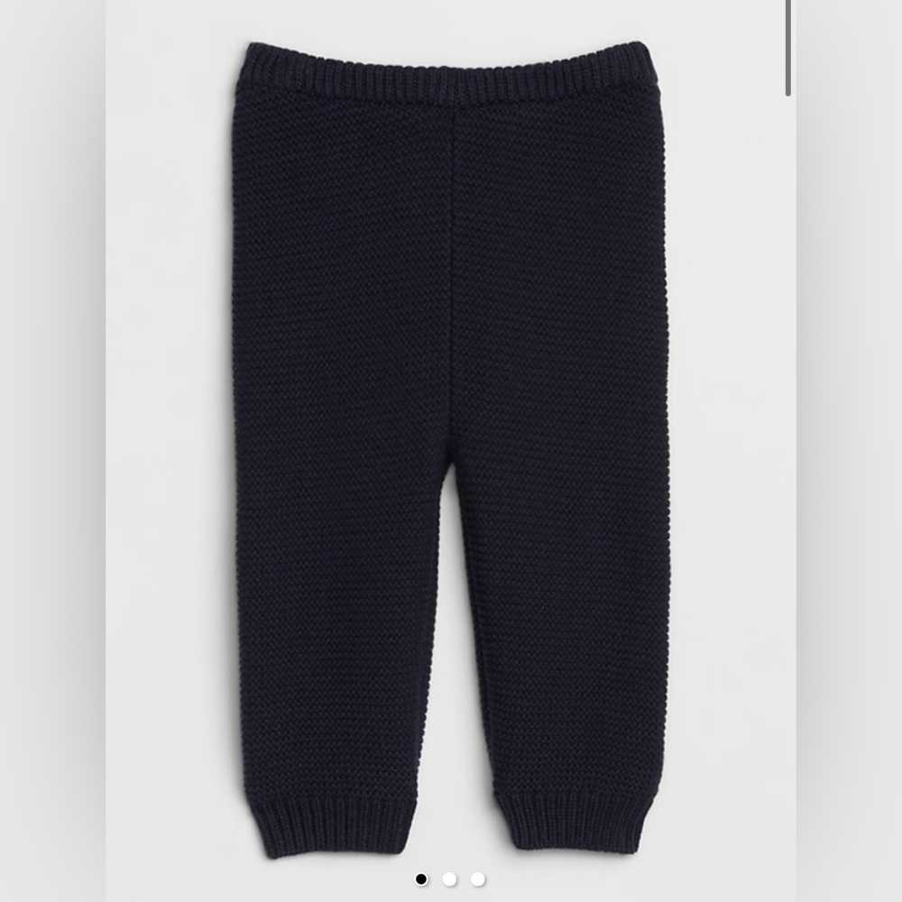 Baby Gap Navy Knit Kids Joggers